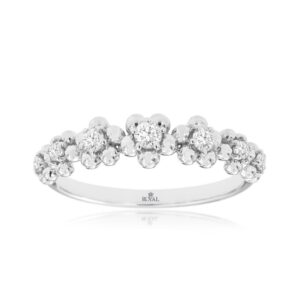 WHITE GOLD DIAMOND WEDDING BAND WH2902D