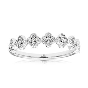 WHITE GOLD DIAMOND WEDDING BAND WH2162D