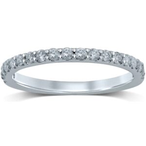 WHITE GOLD DIAMOND BAND M4776