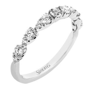 SIMON G. WEDDING BAND IN 18K GOLD WITH DIAMONDS LR4005-B