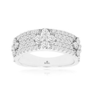 WHITE GOLD DIAMOND WEDDING BAND WH2836D