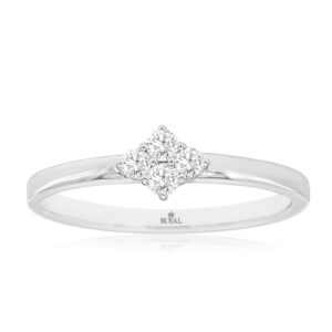 WHITE GOLD DIAMOND RING WH2042D