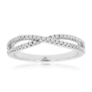 WHITE GOLD DIAMOND RING WC9284D