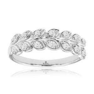 WHITE GOLD DIAMOND WEDDING BAND WH1221D