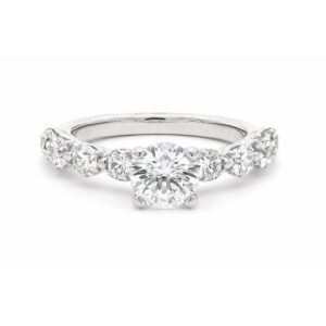 WHITE GOLD DIAMOND SEMI-MOUNT 8002XN