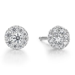 HEARTS ON FIRE TESSA DIAMOND CIRCLE EARRINGS HFETESC00508W