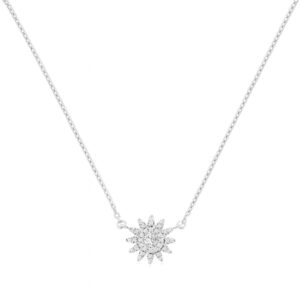 WHITE GOLD DIAMOND NECKLACE WH3250D