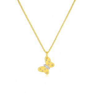 YELLOW GOLD DIAMOND PENDANT H3380D