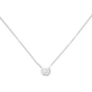 WHITE GOLD DIAMOND NECKLACE WH1941D