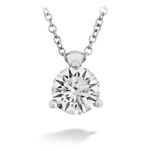 HEARTS ON FIRE CLASSIC 3 PRONG SOLITAIRE PENDANT HFPHCLA3P00338W