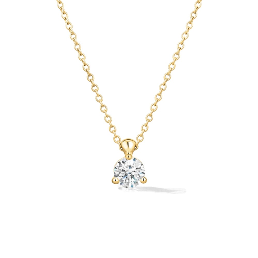 HEARTS ON FIRE CLASSIC 3 PRONG SALITAIRE PENDANT HFPHCLA3P00258Y