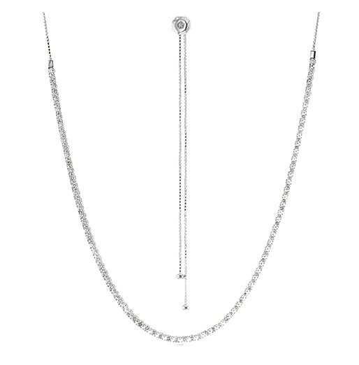SIMON G. TENNIS NECKLACE IN 18K LP2401