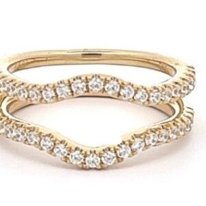 14K YELLOW GOLD DIAMOND WRAP Y902CIN
