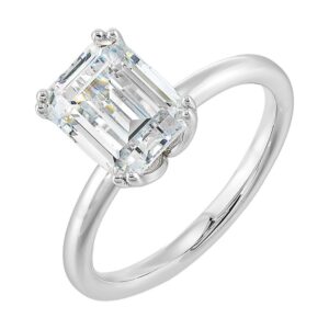 WHITE GOLD SEMI-MOUNT RING W0350EN200SM-4W