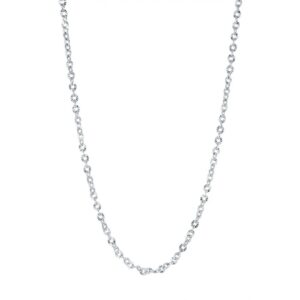 ITALGEM STEEL SPARKLE LASER-CUT CHAIN LC5-18