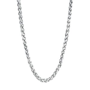 ITALGEM STEEL WHEAT LINK CHAIN SN36-24