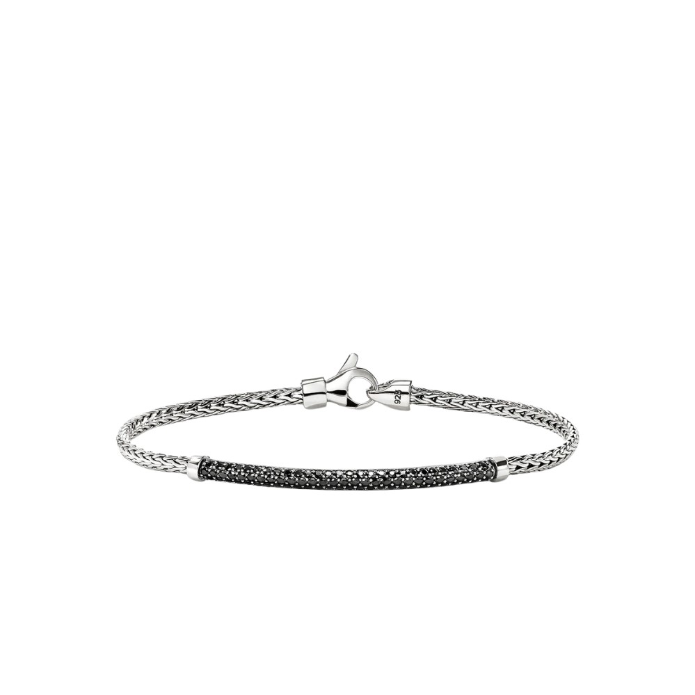 JOHN HARDY ESSENTIAL PAVE BRACELET BUS987084BLSXUM