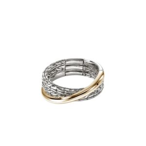 JOHN HARDY ESSENTIAL CROSSOVER RING RZZ98715X6