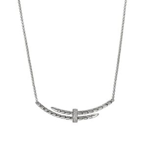 JOHN HARDY SPEAR STATION NECKLACE NBP989592DIX16-18