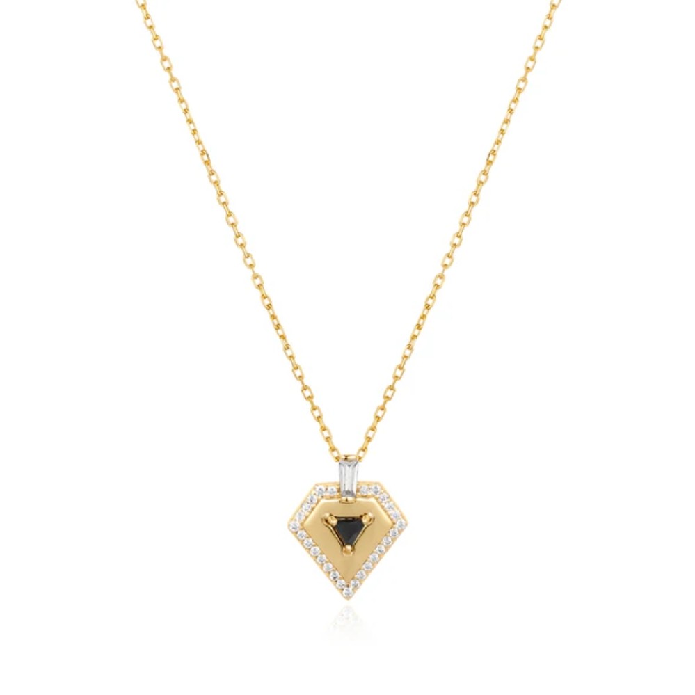 ANIA HAIE GOLD GEOMETRIC NECKLACE N059-05G