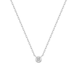 ANIA HAIE ROUND SOLITAIRE NECKLACE N059-01H