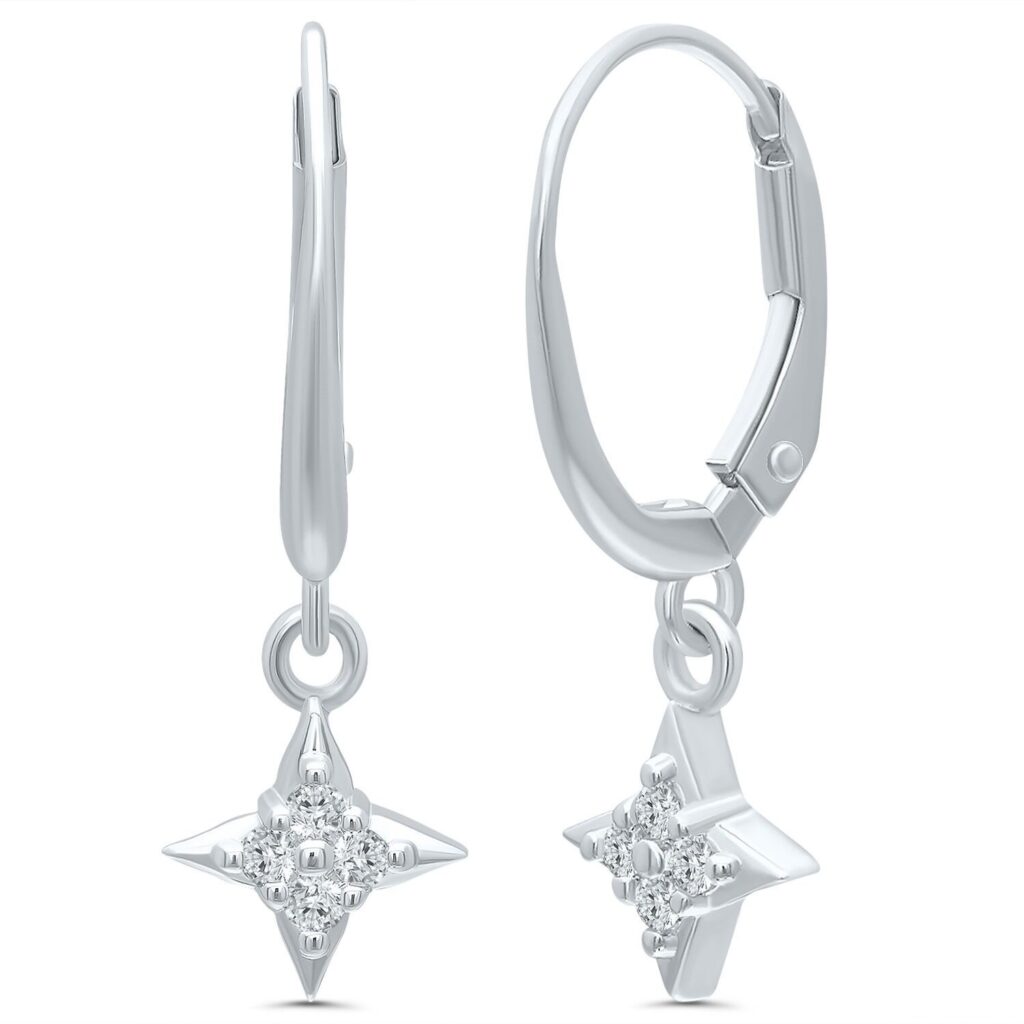 STAR OF HOPE HOOP EARRINGS 2231260107W