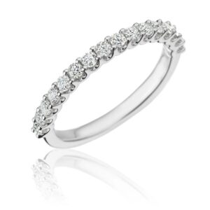 WHITE GOLD SHARED PRONG DIAMOND BAND BSP2313-65