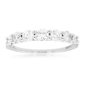 WHITE GOLD DIAMOND WEDDING BAND WC8263D
