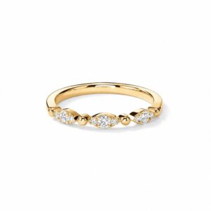 HEARTS ON FIRE BEADED REGAL BAND UU29748YIJV0106500