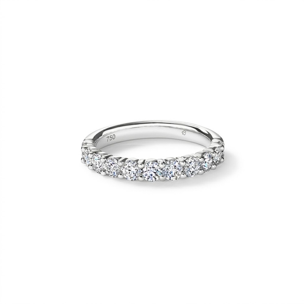 HEARTS ON FIRE 11-STONE DIAMOND BAND UU29448WGHV0506500