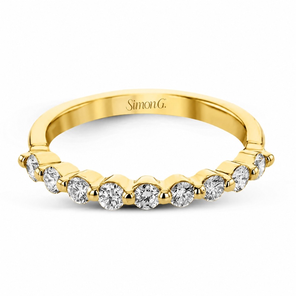 SIMON G. WEDDING BAND IN 18K LR2943