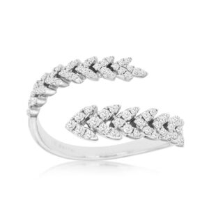 WHITE GOLD DIAMOND RING WC8809D