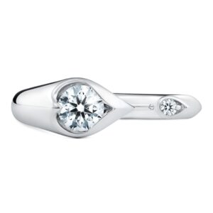 HEARTS ON FIRE LU OPEN DROPLET RING UU28938WIJV0506500