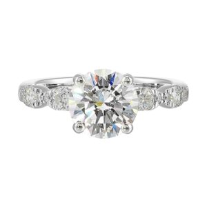 14K PERFECT LOVE SEMI-MOUNT W4291RN200SM-4WB