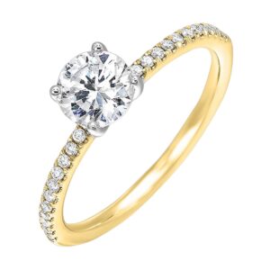 14K PERFECT LOVE SEMI-MOUNT W0431RN100SM-4YW89
