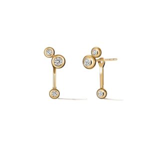 HEARTS ON FIRE DREAM DROP EARRINGS - SMALL UU32348YGHV040