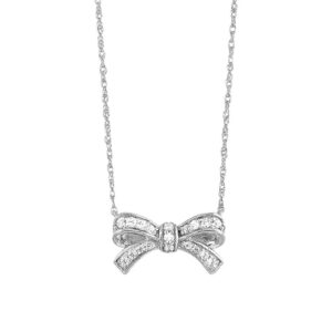 WHITE GOLD DIAMOND PENDANT PD11125-1WD