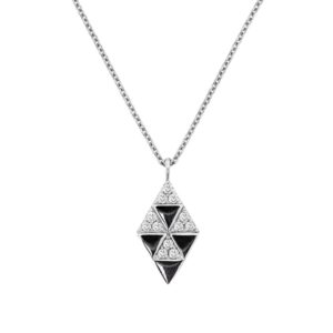 WHITE GOLD DIAMOND NECKLACE WH1027D