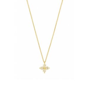 YELLOW GOLD DIAMOND NECKLACE H1942D