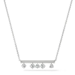 HEARTS ON FIRE BARRE FLOATING DIAMOND NECKLACES UU28388WGHV0451800