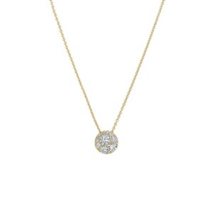 HEARTS ON FIRE TESSA DIAMOND CIRCLE PENDANT HFPTESC00518Y