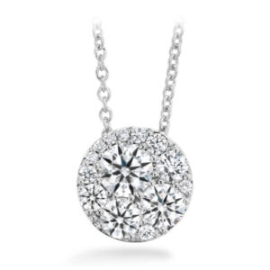 HEARTS ON FIRE TESSA DIAMOND CIRCLE PENDANT HFPTESC00518W