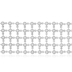 WHITE GOLD DIAMOND BRACELET WC9822D