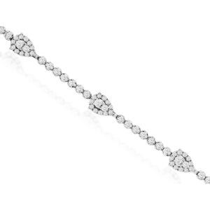 WHITE GOLD DIAMOND BRACELET WC9059D