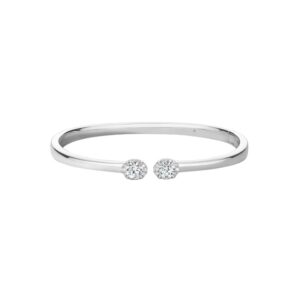 HEARTS ON FIRE ELLIPSE OPEN BANGLE UU27708WGHV1155648