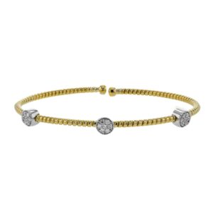 SIMON G. DIAMOND BANGLE IN 18K LB2493