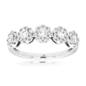 WHITE GOLD DIAMOND WEDDING BAND WC9184D
