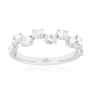 WHITE GOLD DIAMOND WEDDING BAND WH2599D