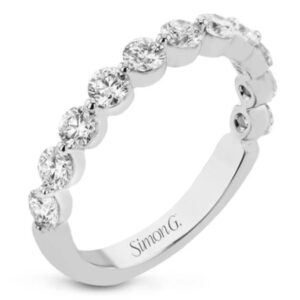 SIMON G. WEDDING BAND IN 18K LR3006-B