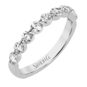 SIMON G. WEDDING BAND IN 18K LR4006-B